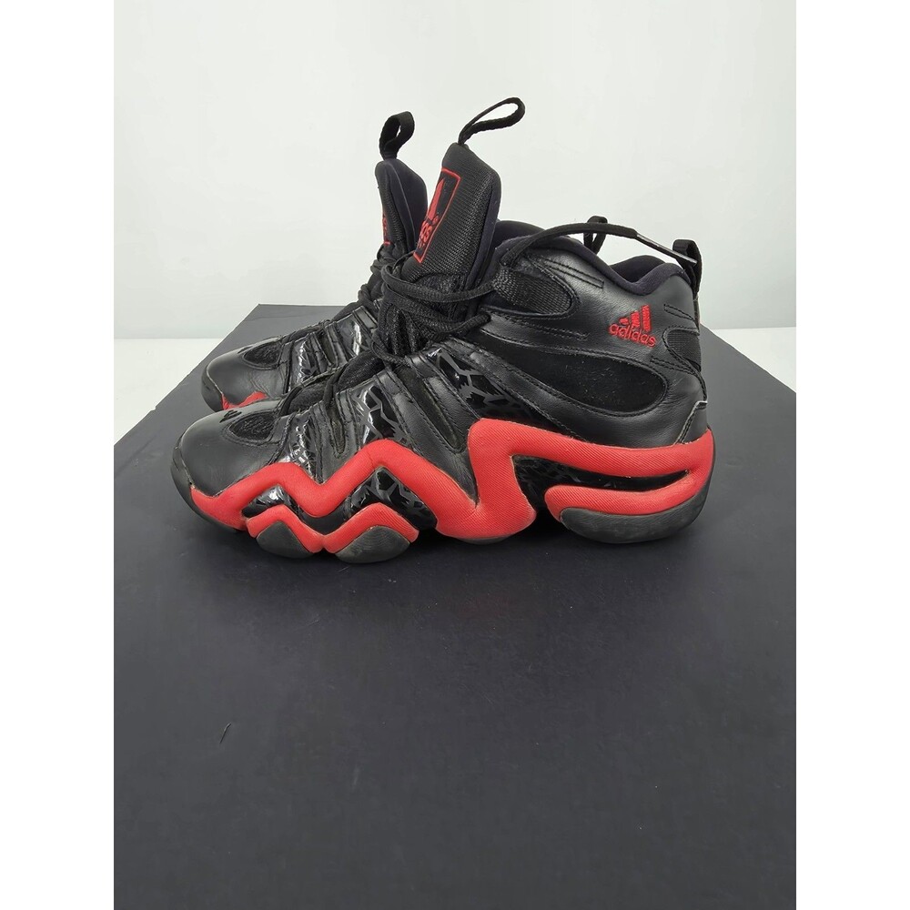 adidas CRAZY 8 Kobe Bryant Black Red Men's Size 9 Basketball Shoes D74581